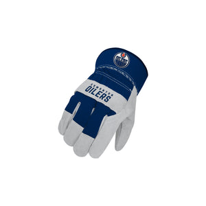 The Sports Vault NHL Edmonton Oilers Work Glove royal
