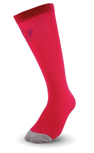 Thinees Junior Vapor Thin Sani Sock viva magenta pink
