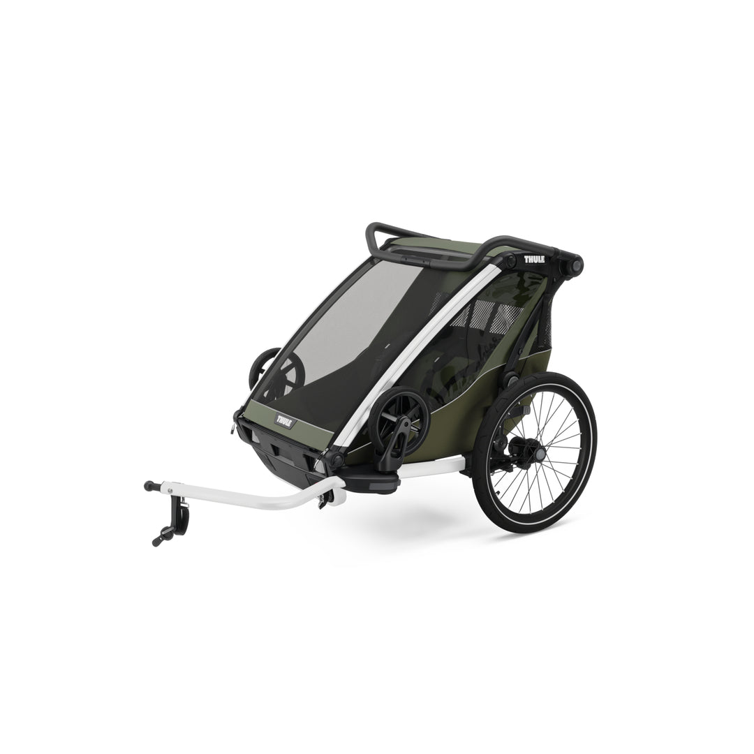 Thule Chariot Lite Child Trailer vintage green