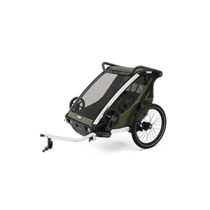 Thule Chariot Lite Child Trailer vintage green