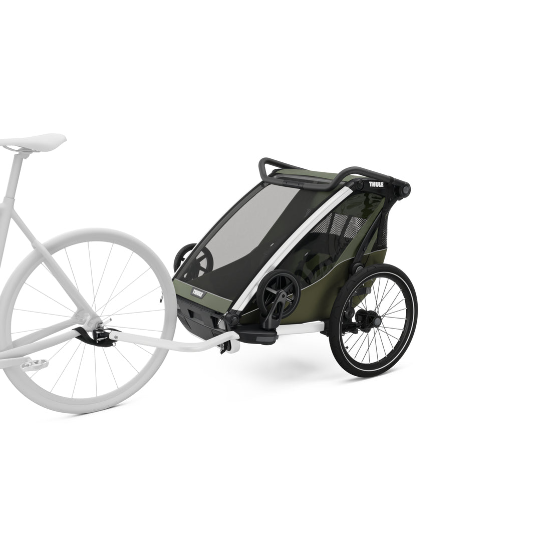 Thule Chariot Lite Child Trailer vintage green