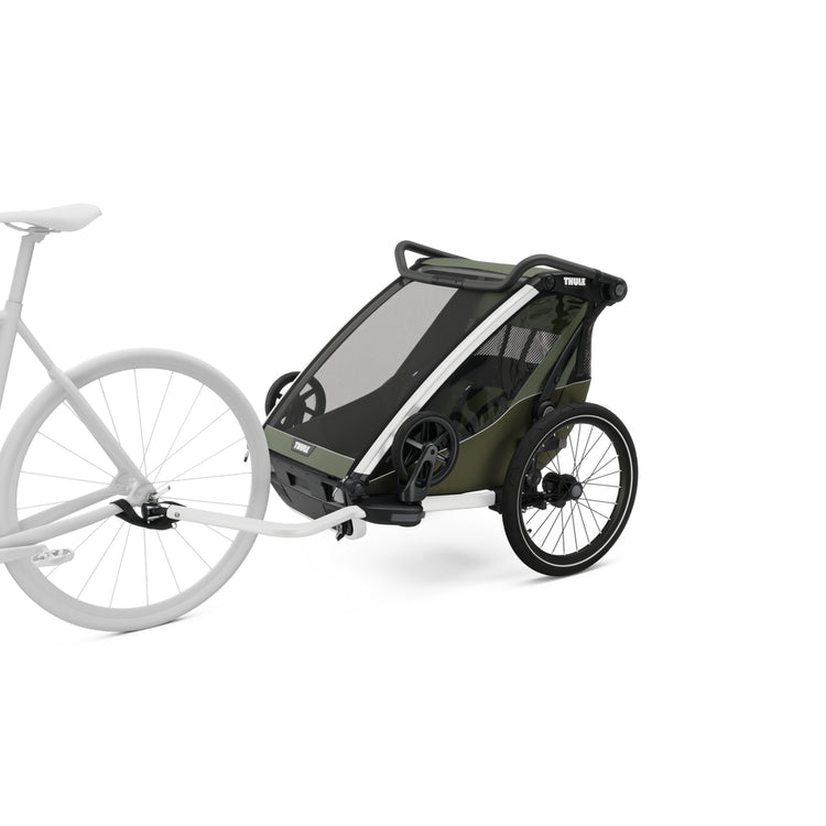 Thule Chariot Lite Child Trailer vintage green
