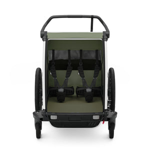 Thule Chariot Lite Child Trailer vintage green