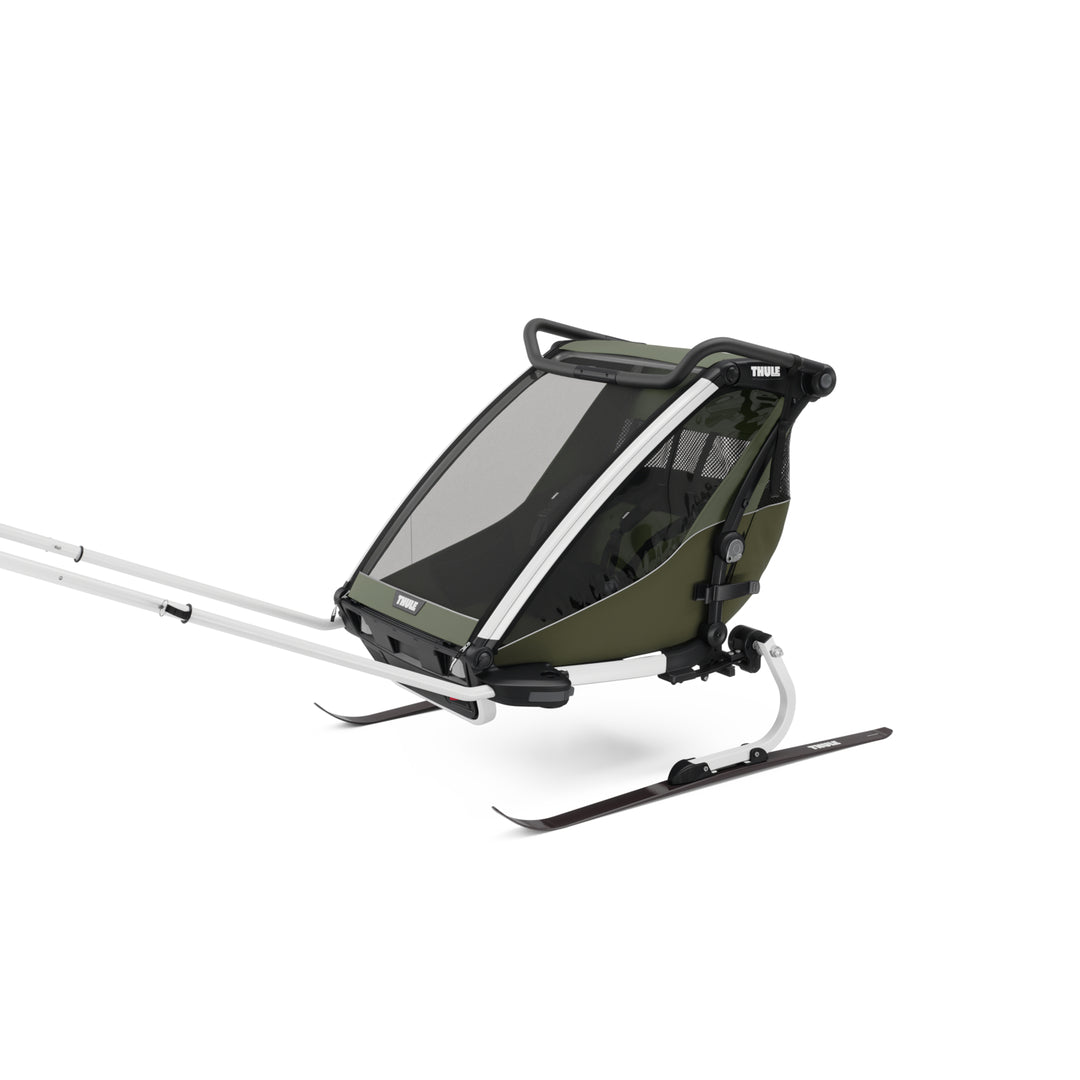 Thule Chariot Lite Child Trailer vintage green