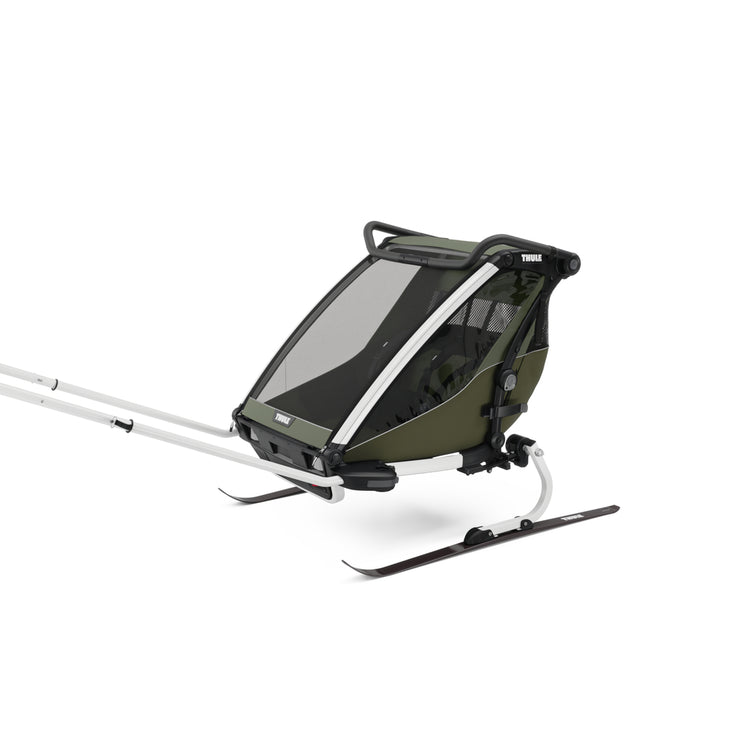 Thule Chariot Lite Child Trailer vintage green