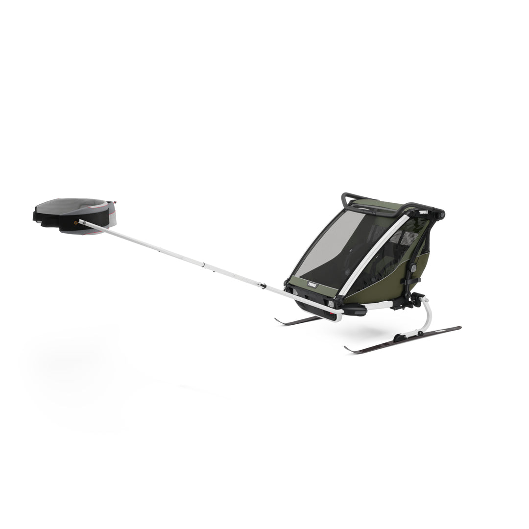 Thule Chariot Lite Child Trailer vintage green