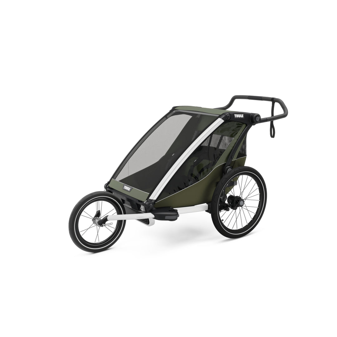 Thule Chariot Lite Child Trailer vintage green