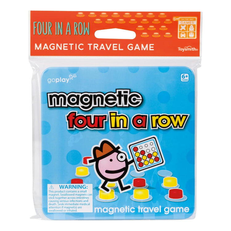 Toysmith Magnetic Travel Games four in a row