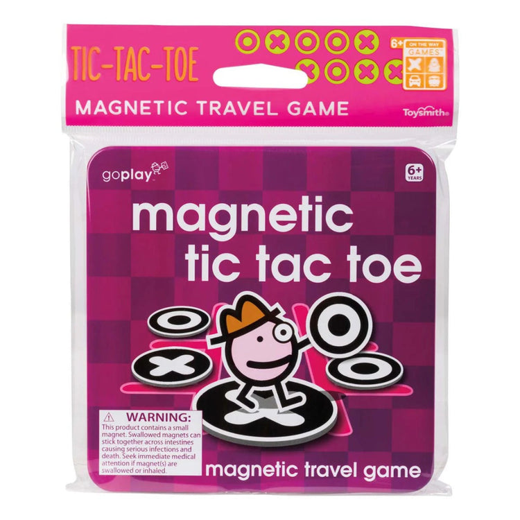 Toysmith Magnetic Travel Games tic tac toe