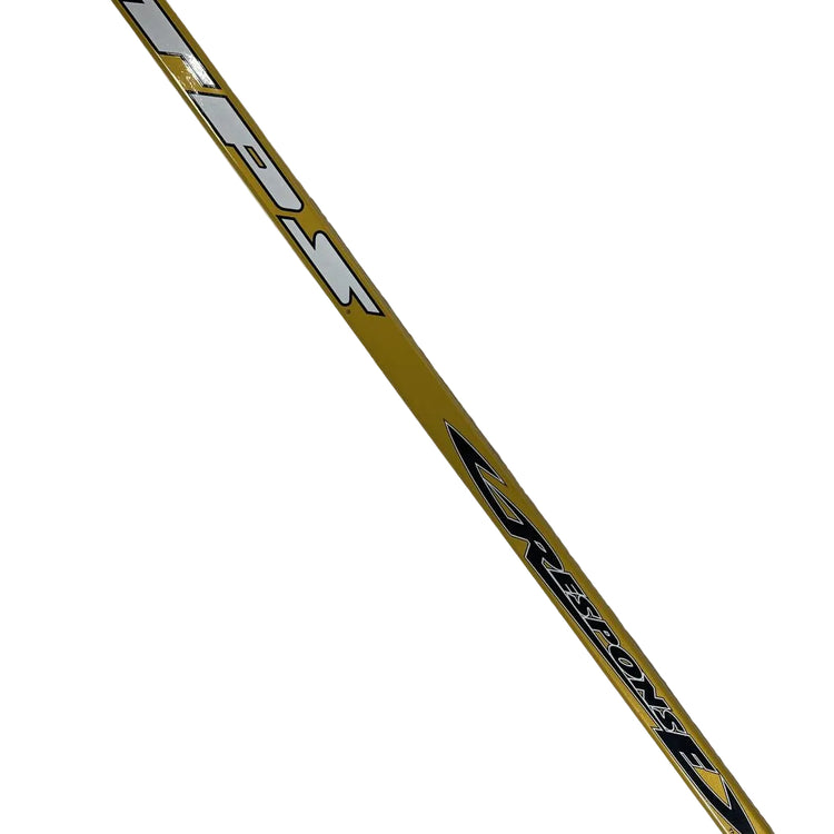 TPS Intermediate Response Vintage Hockey Player Stick black yellow white