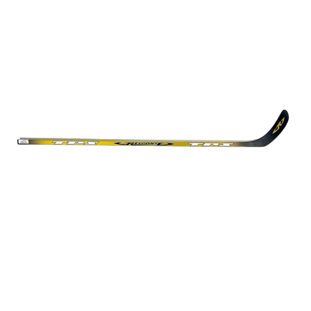 TPS Intermediate Response Vintage Hockey Player Stick black yellow white