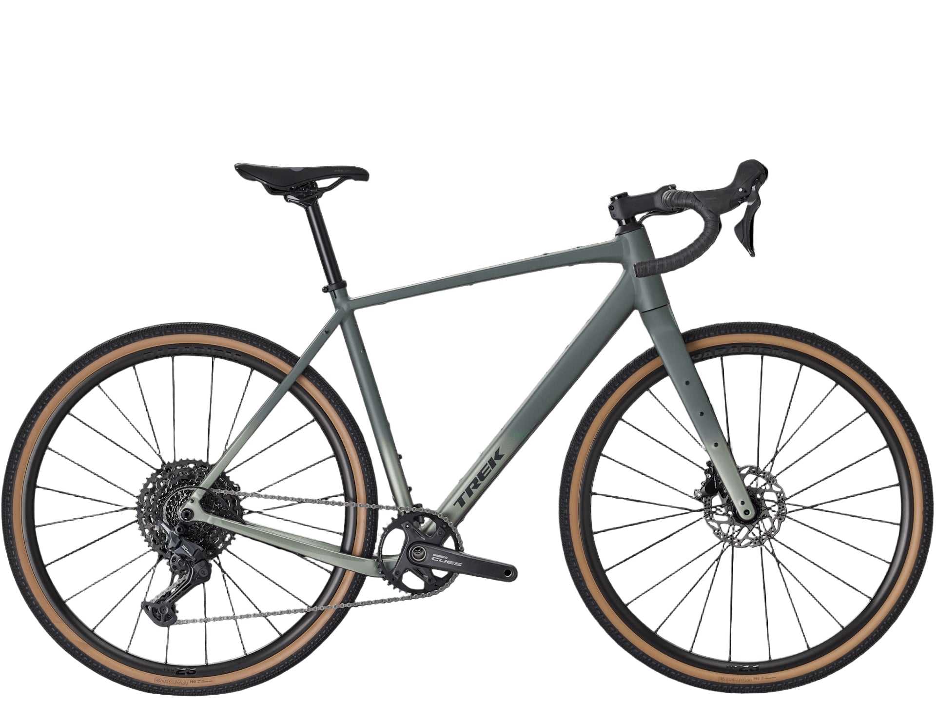 Trek Checkpoint ALR 4 (Gen 3) Adventure Gravel Bike 2026 Matte Keswick Green to Lichen Fade 