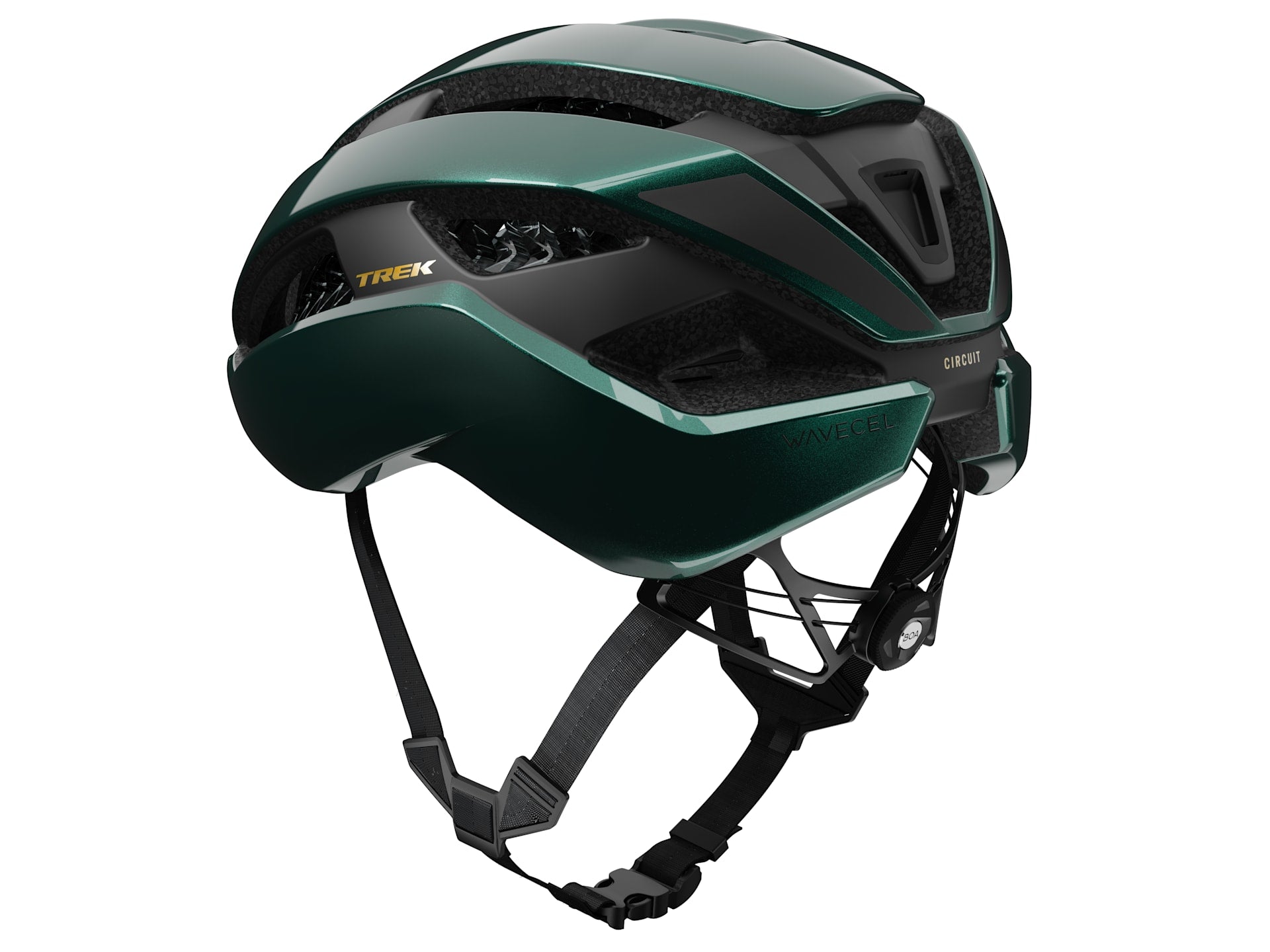 Trek Circuit WaveCel Road Bike Helmet Matte Daintree