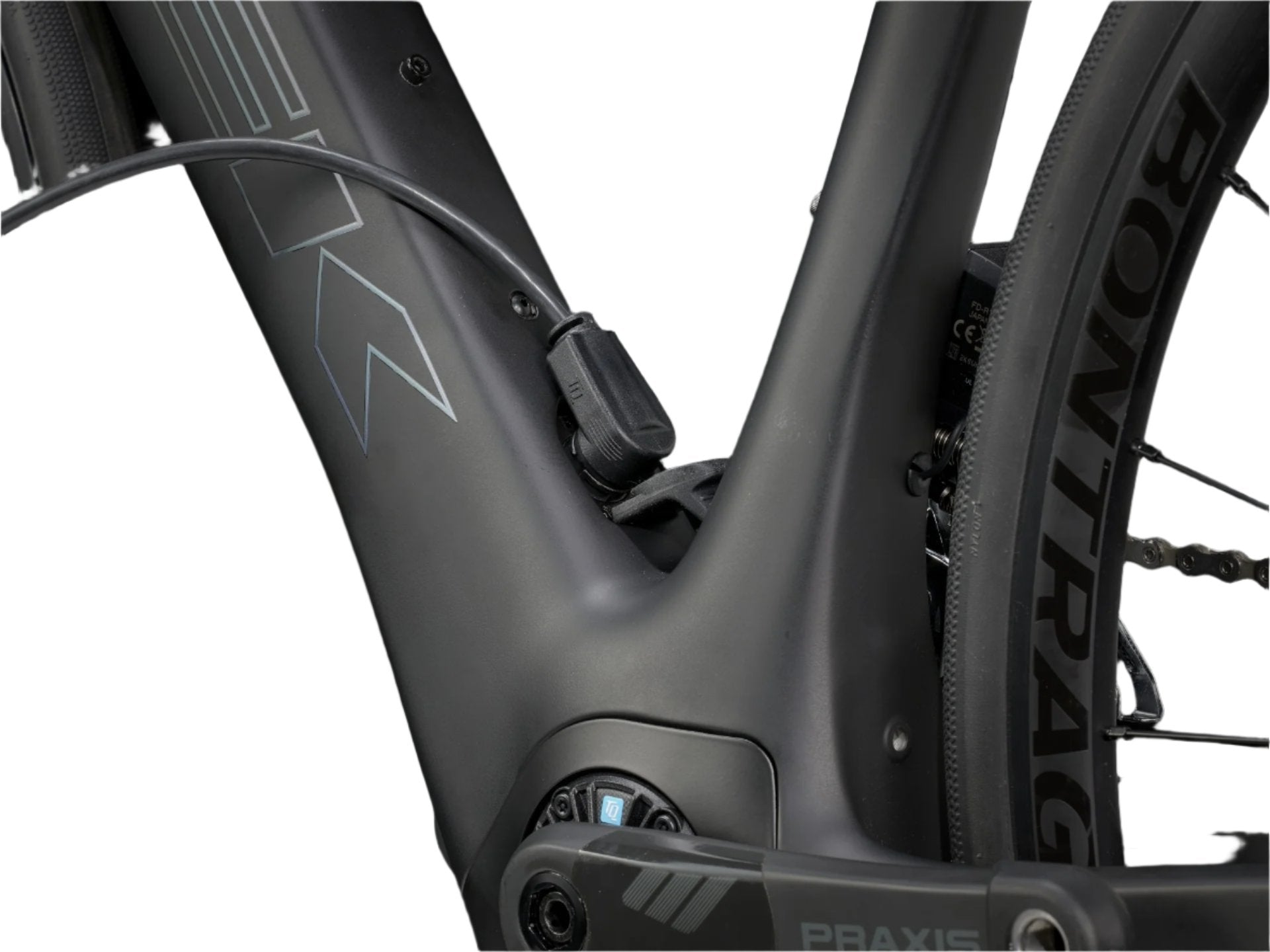 
Trek Domane+ SLR 6 Electric Road Bike 2026 Matte Deep Smoke