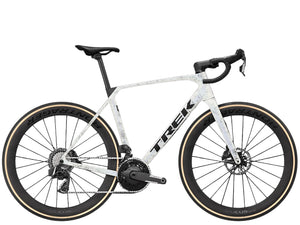 Trek Domane SLR 7 AXS (Gen 5) Performance Road Bike 2027 Mother of Pearl/Silver Marble 