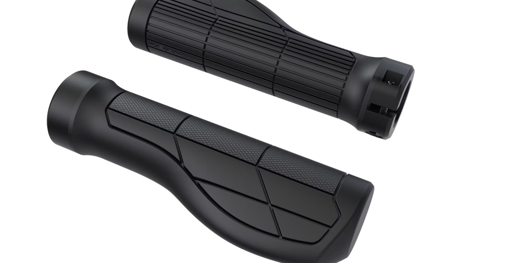 Trek Ergonomic Comp MTB Grip Set Raw Black