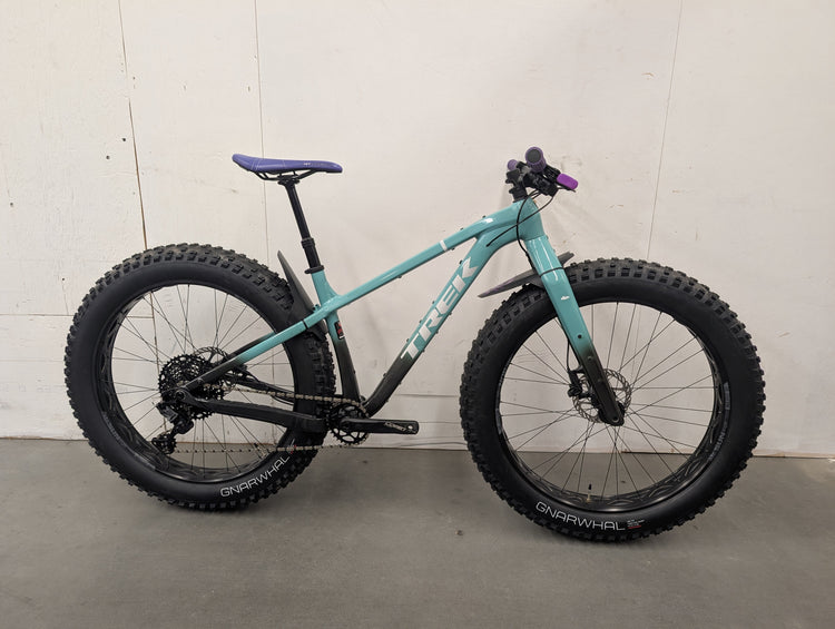 Trek Farley 5 (2026) Teal Medium USED Fat Bike

