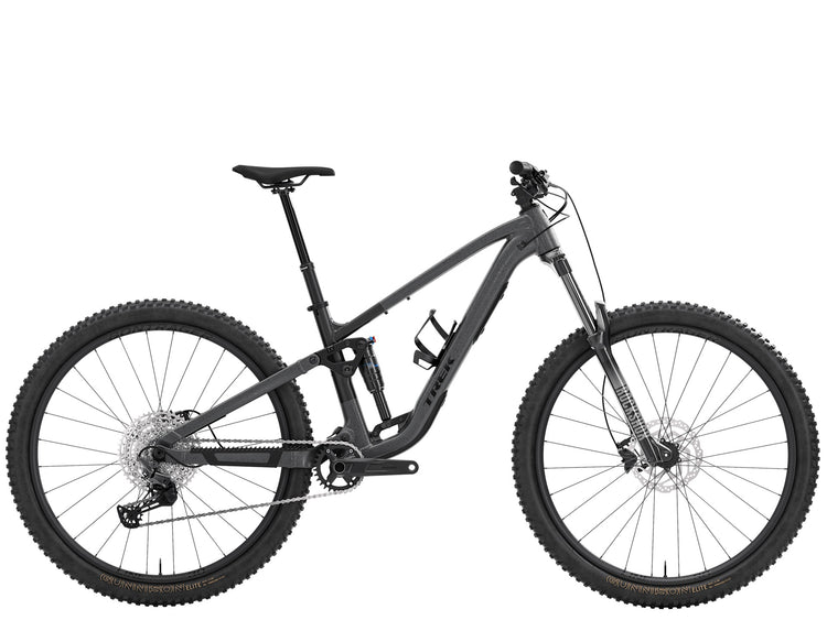 Trek Fuel EX 5 (Gen 7) Full Suspension Trail Mountain Bike 2026 Lithium Grey/Trek Black Splatter