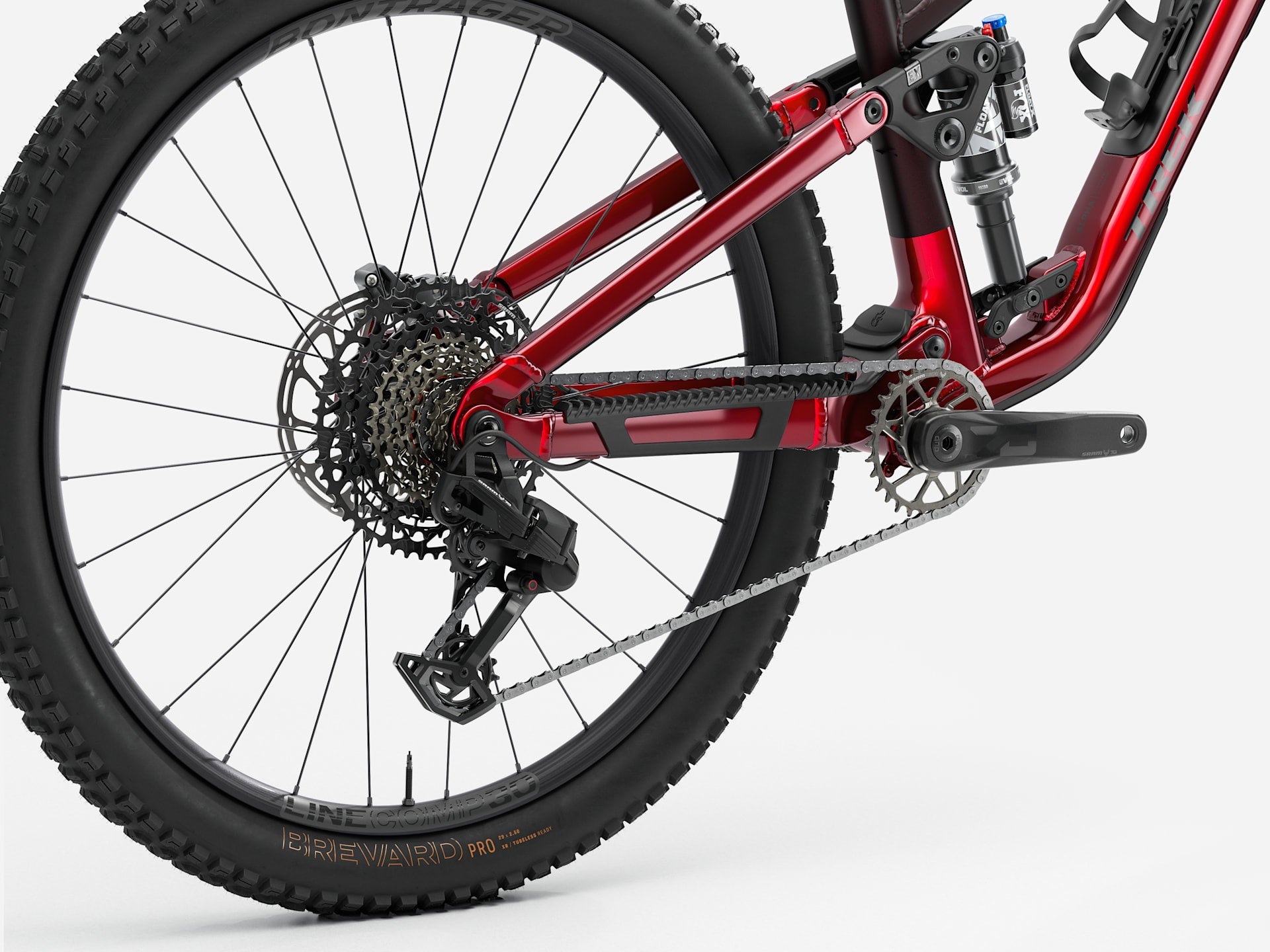 Trek Fuel EX 8 (Gen 7) Full Suspension Bike 2026 Gloss Fury Red/Matte Dark Carmine