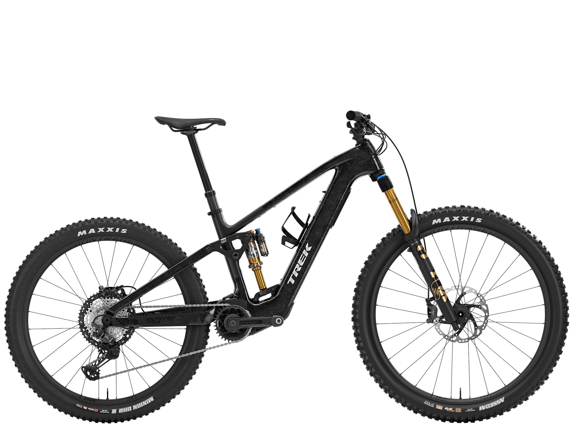 Trek Fuel+ MX 9.8 XT (Gen 2) Full Suspension Electric Bike 2026 Carbon Smoke/Lithium Grey Marble