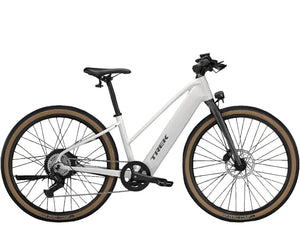 Trek FX+ 1 Midstep Electric City Bike 2026 Era White