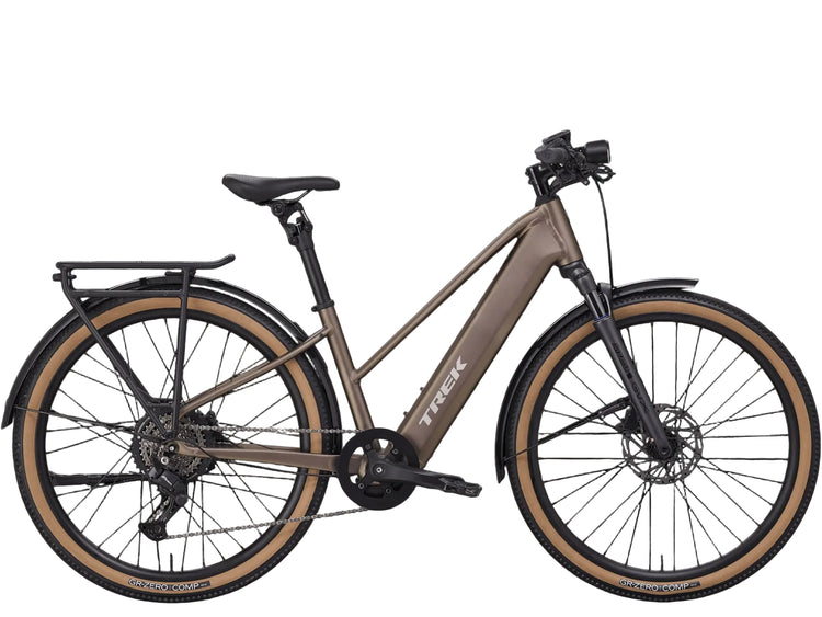 Trek FX+ 2 Midstep Electric Fitness Bike 2027 Bronze Age 