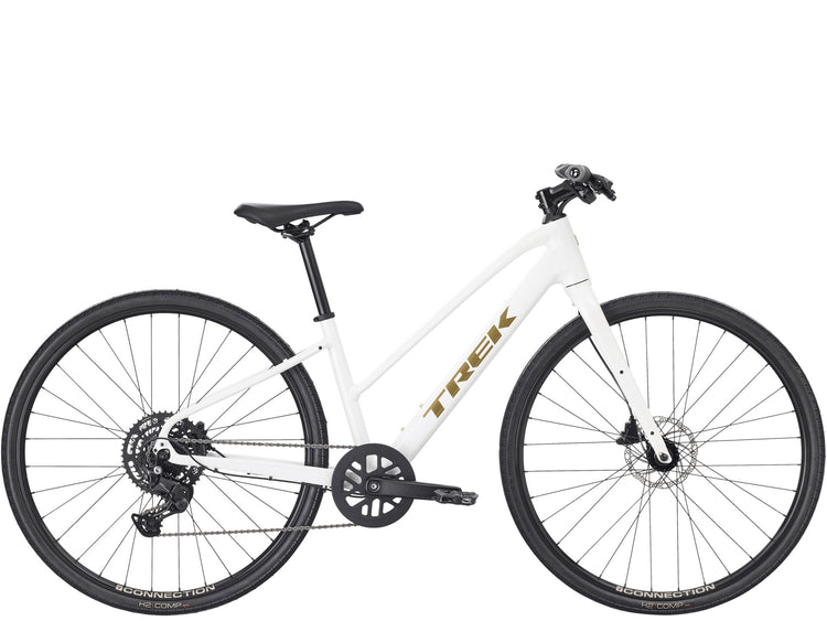 
Trek FX 2 Midstep (Gen 4) Fitness Bike 2026 Crystal White