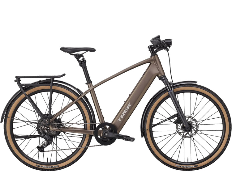 Trek FX+ 2 Step-Over Electric Fitness Bike 2027 Bronze Age