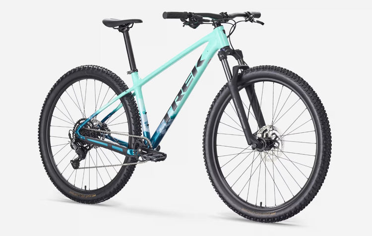 Trek Marlin 5 (Gen 3) Hardtail Mountain Bike 2026 Miami Green Dark Aquatic Fade