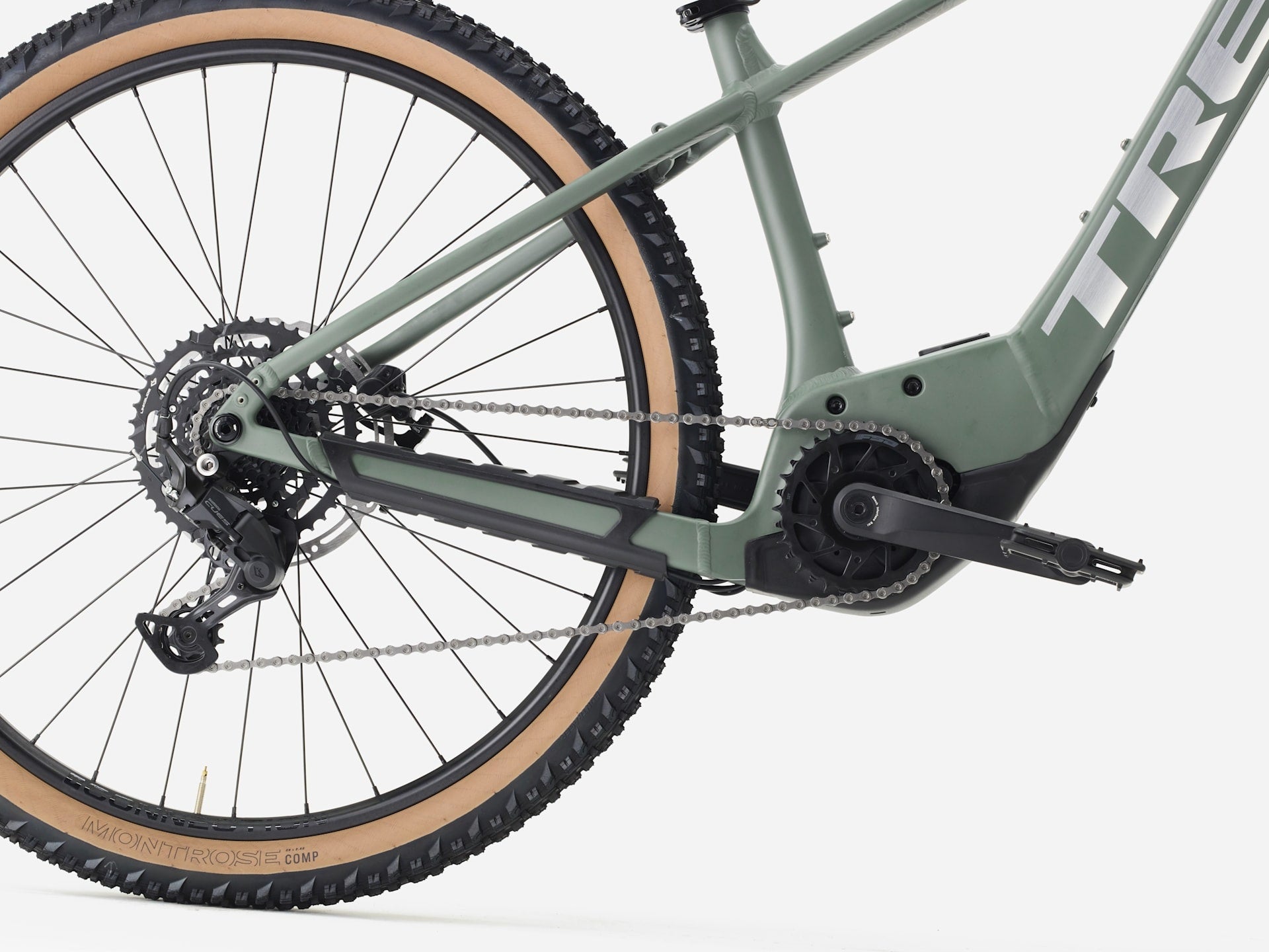 Trek Marlin+ 6 Hardtail Electric Bike 2026 Matte Keswick Green