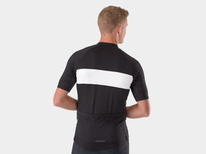 Trek Men's Circuit LTD Short Sleeve Bike Jersey Black/White