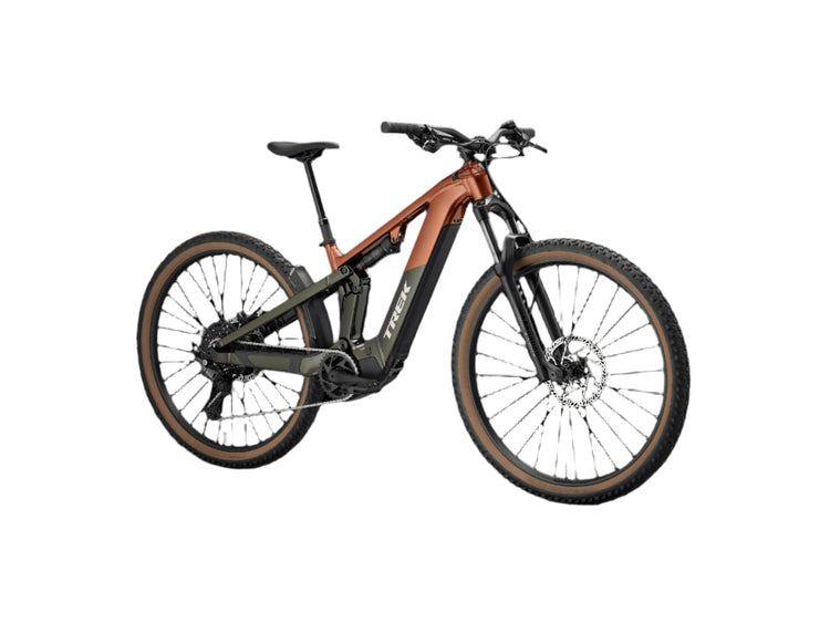 e bike trek fully Trek Powerfly FS+ 4 Full Suspension Electric Bike 2026