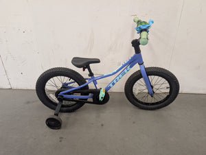 Trek Precaliber 16 (2022) Purple/Blue 16" USED Kids Bike