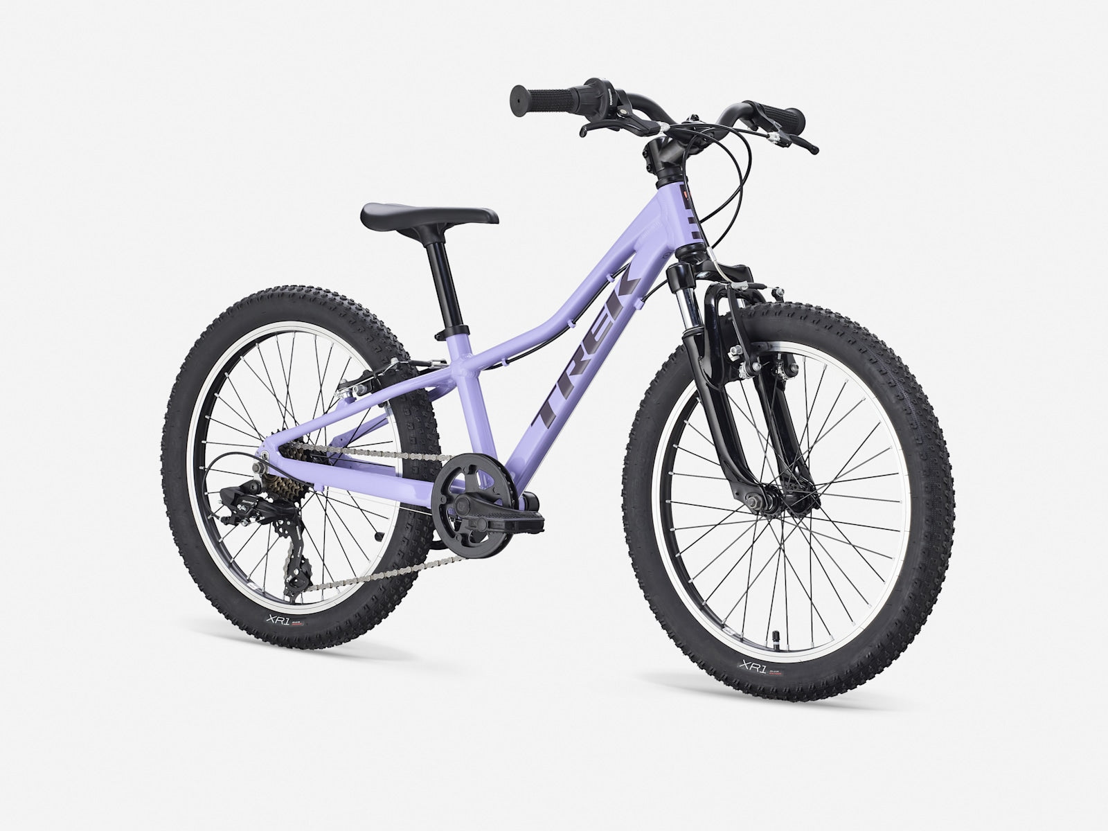 Trek Precaliber 20" 7-Speed Suspension Kids Bike 2027 Lavender Haze