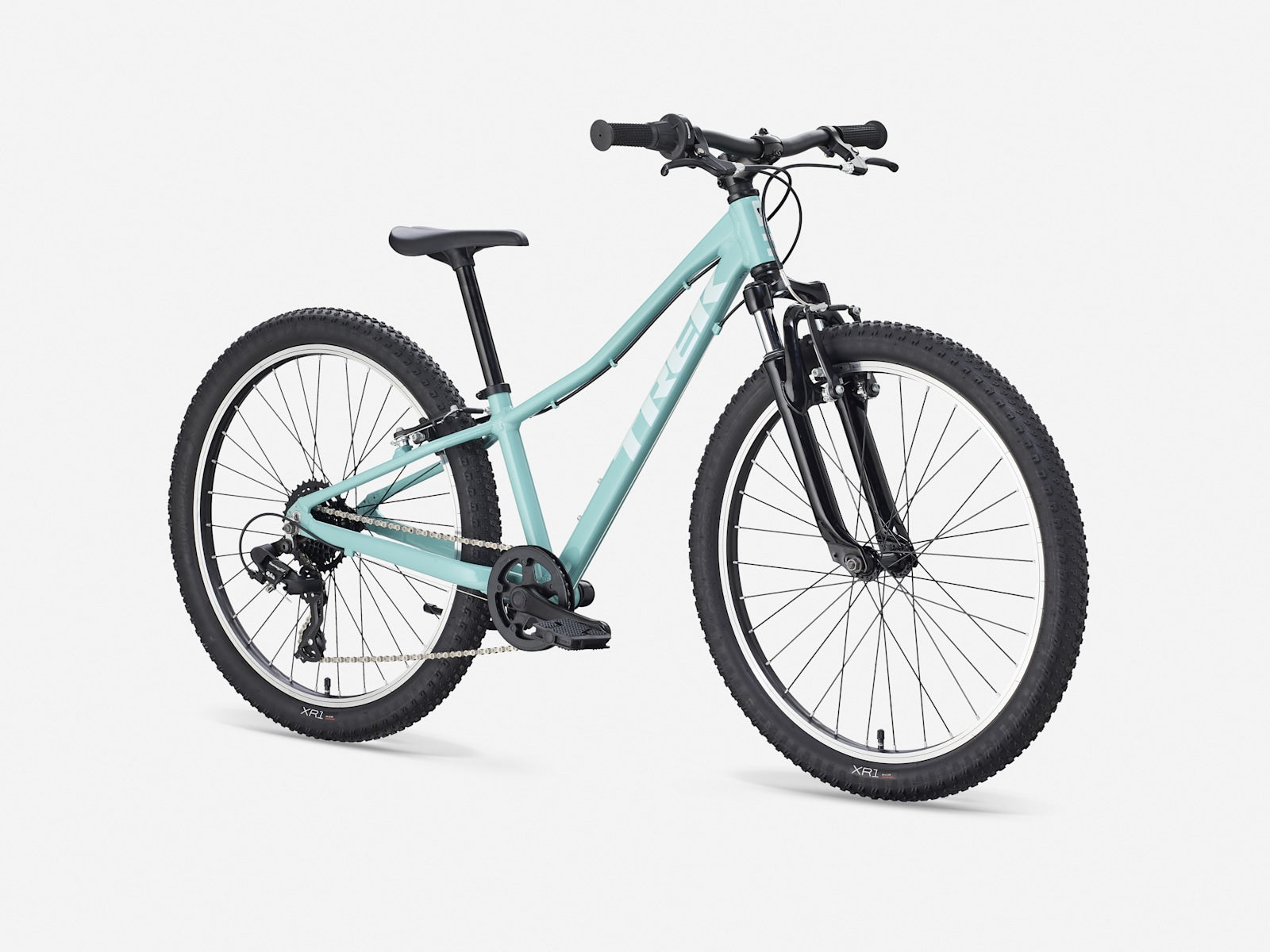 Trek Precaliber 24" 8-Speed Suspension Kids Bike 2027 Blue Sage