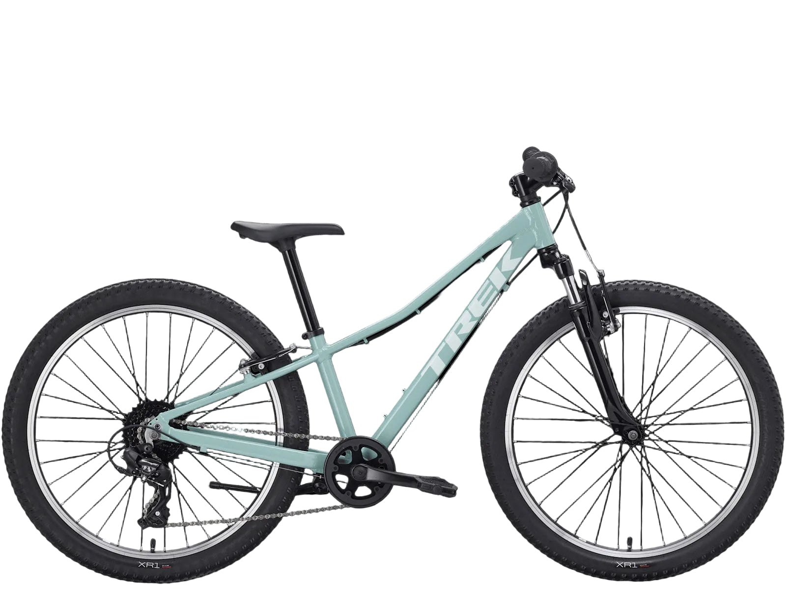 Trek Precaliber 24" 8-Speed Suspension Kids Bike 2027 Blue Sage