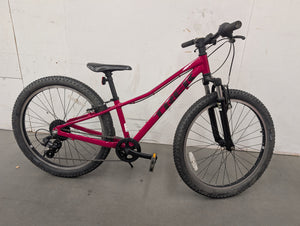 Trek Precaliber 24 Pink/Burgundy 24" USED Kids Bike