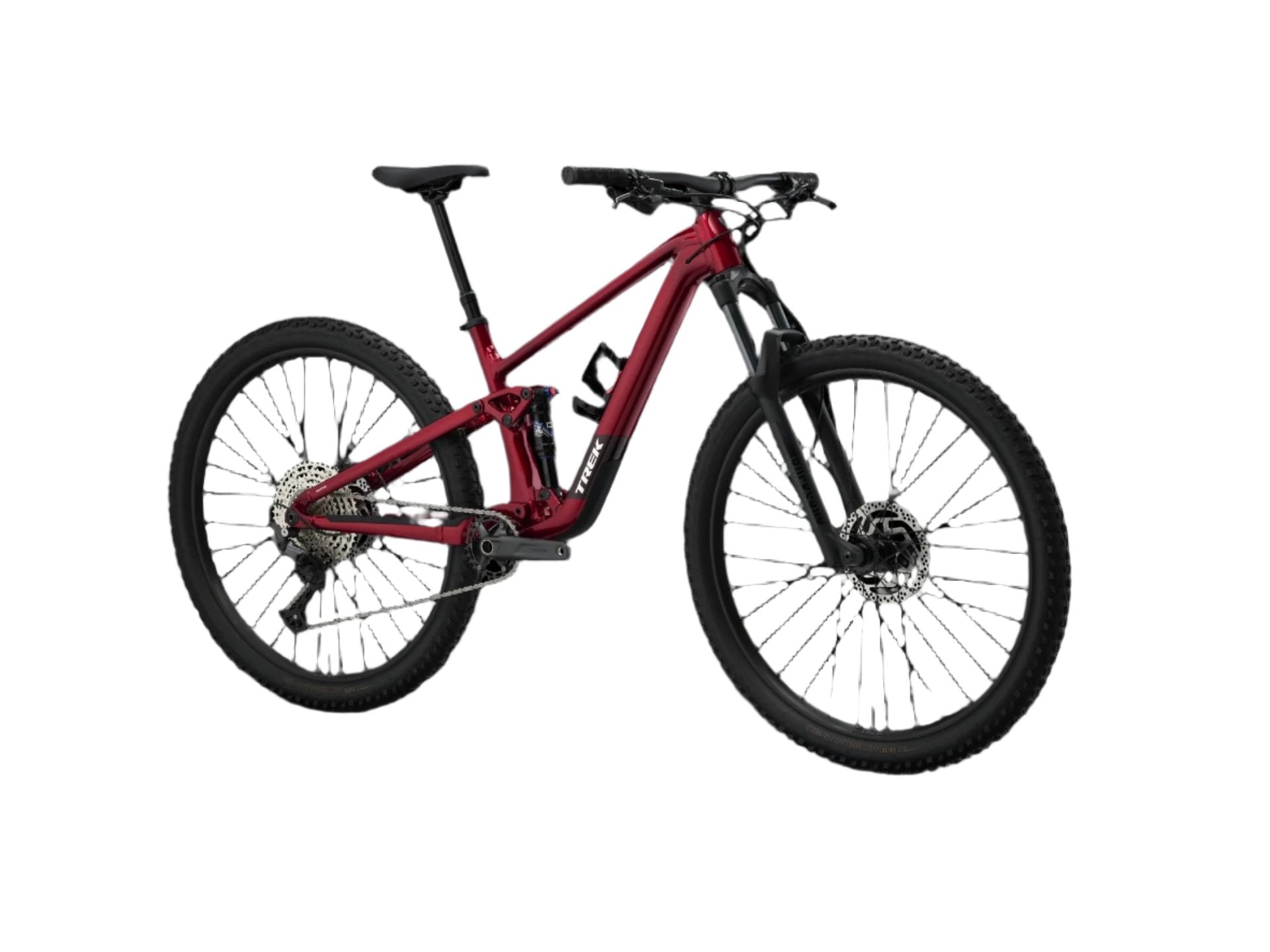 Trek Top Fuel 5 (Gen 4) Full Suspension Bike 2025 Crimson 