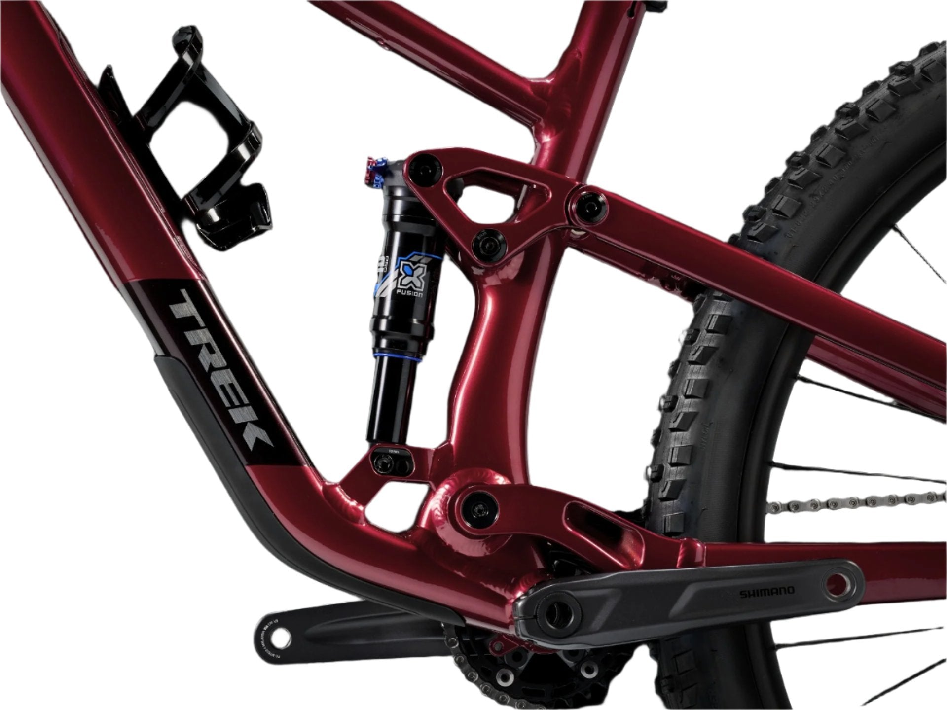 Trek Top Fuel 5 (Gen 4) Full Suspension Bike 2025 Crimson 
