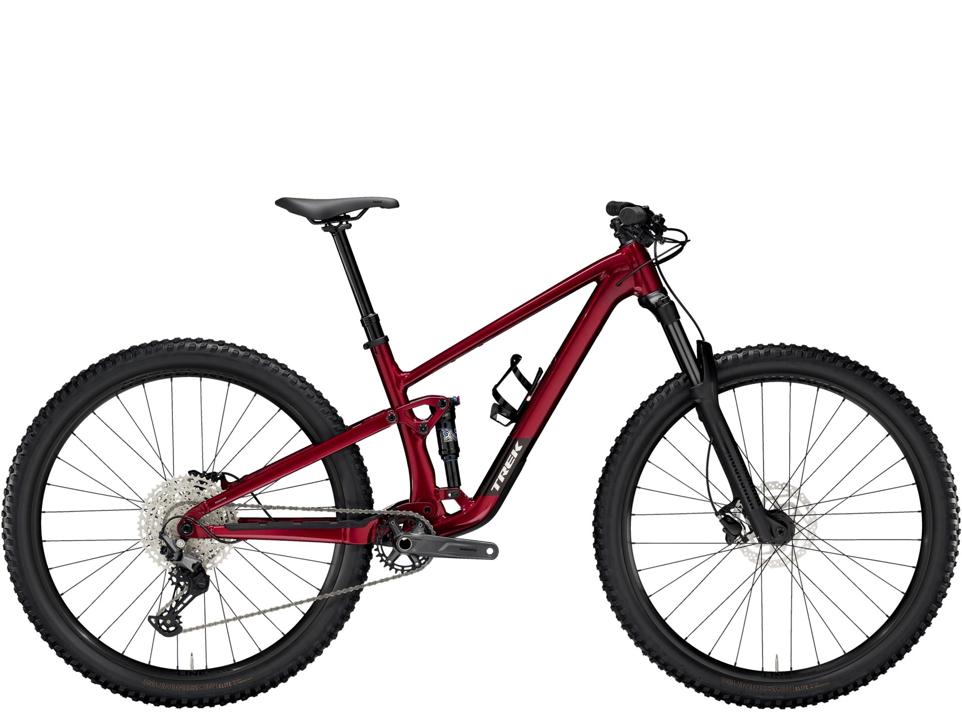 Trek Top Fuel 5 (Gen 4) Full Suspension Bike 2025 Crimson 