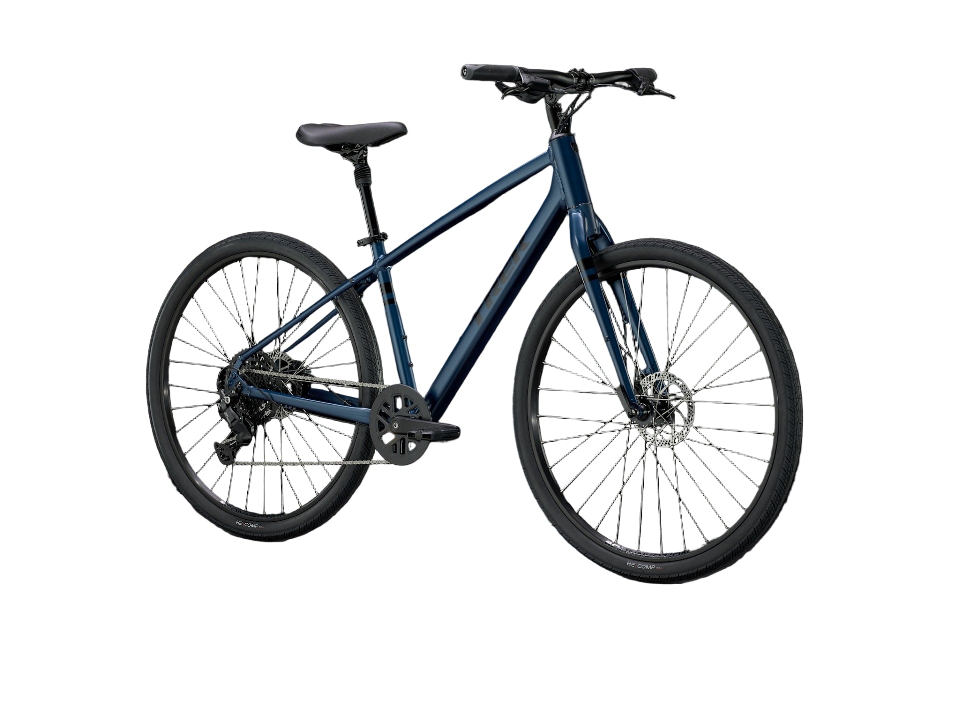 Trek Verve 2 (Gen 5) Step-Over Comfort Bike 2026 Mulsanne Blue