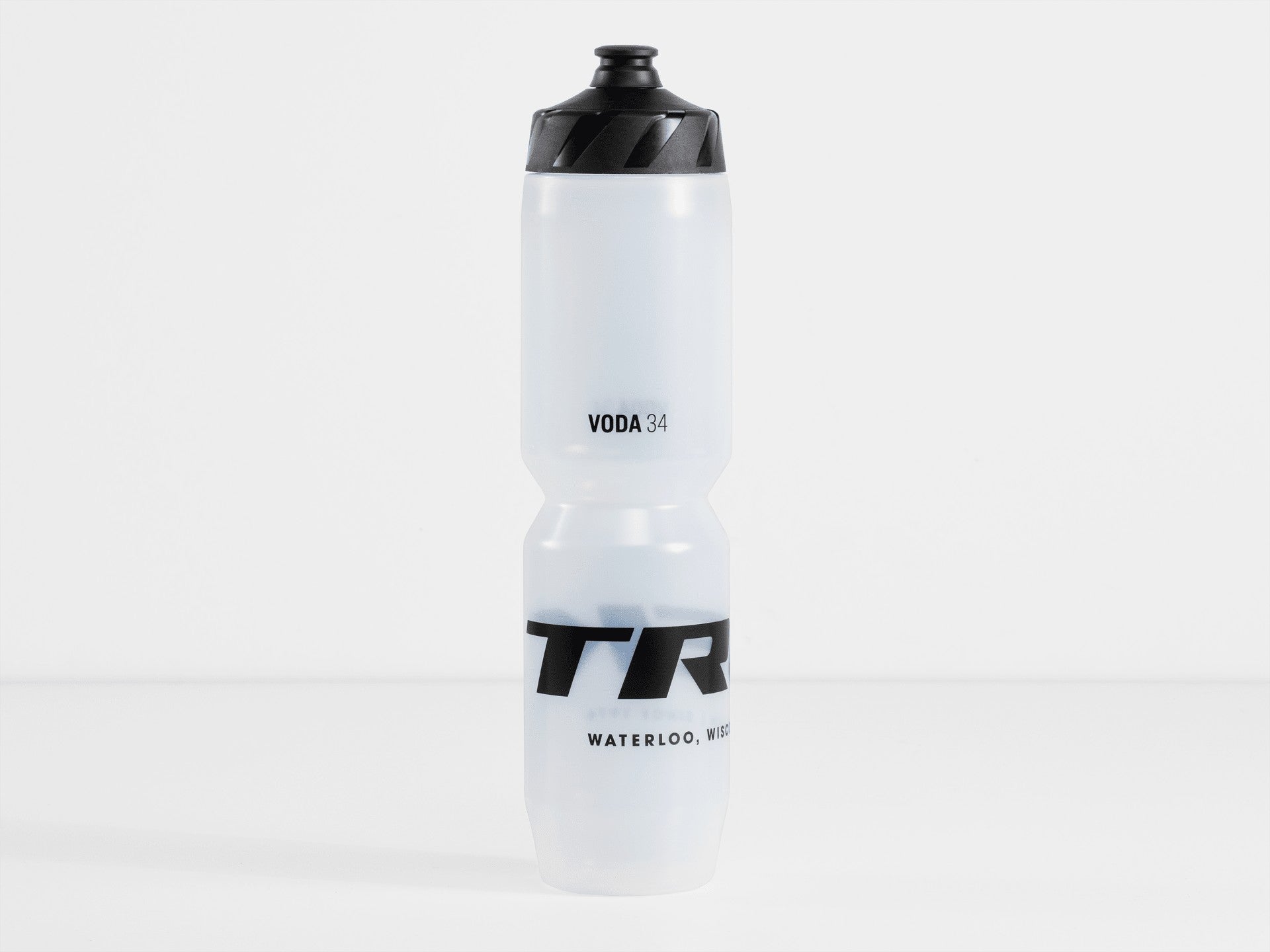 Trek Voda Water Bottle Clear/Black 34oz
