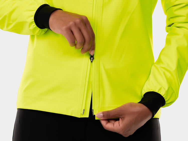 Trek Women's Circuit Rain Bike Jacket Radioactive Yellow 