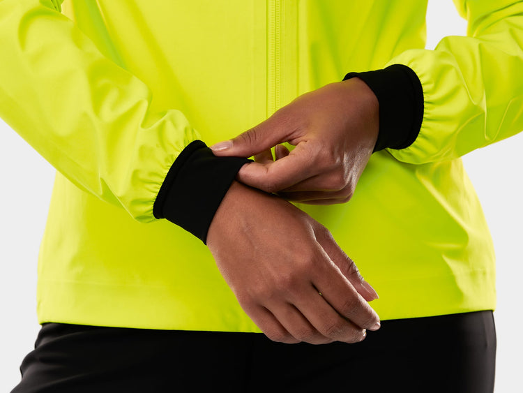 Trek Women's Circuit Rain Bike Jacket Radioactive Yellow 