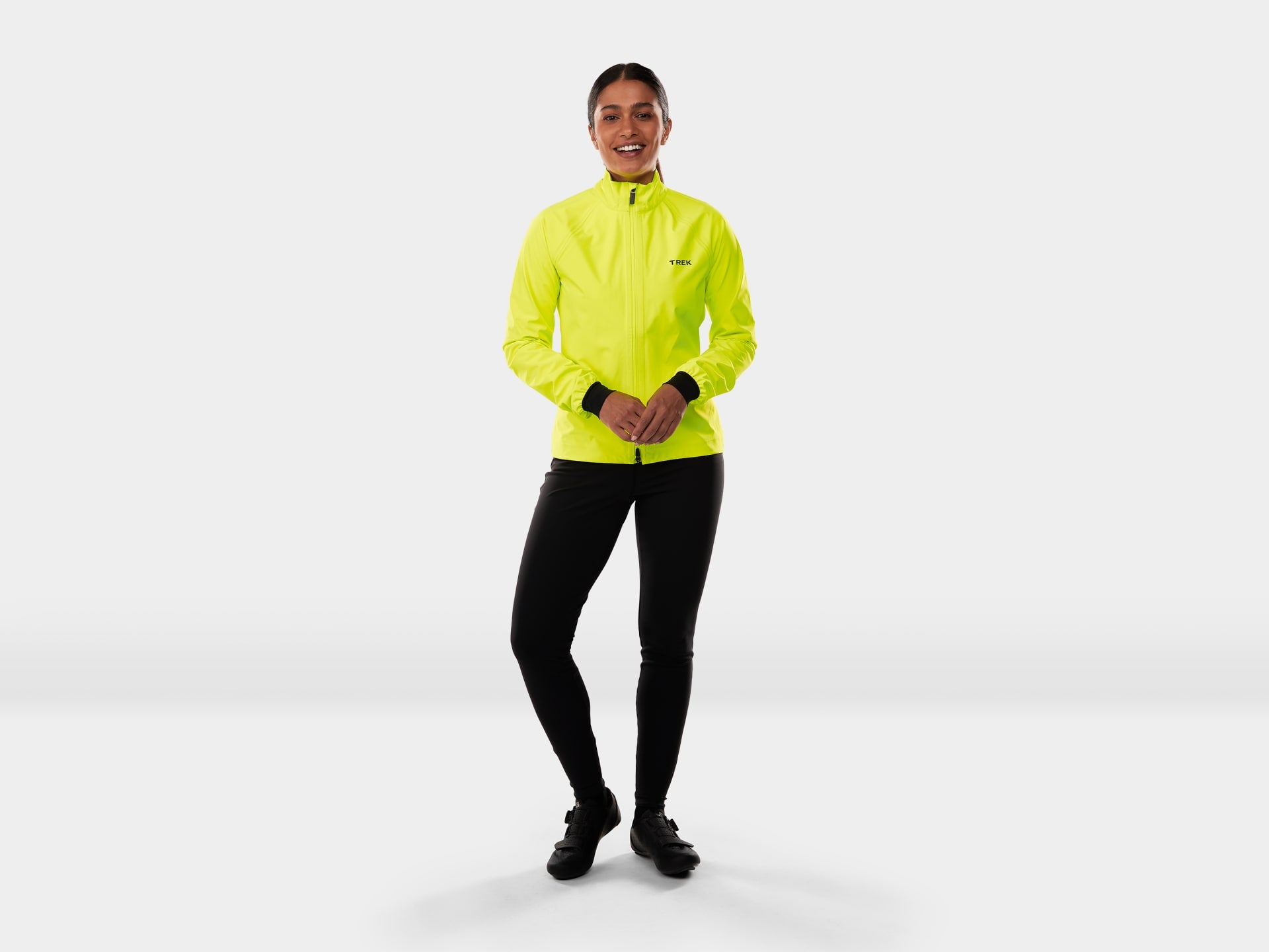 Trek Women's Circuit Rain Bike Jacket Radioactive Yellow 