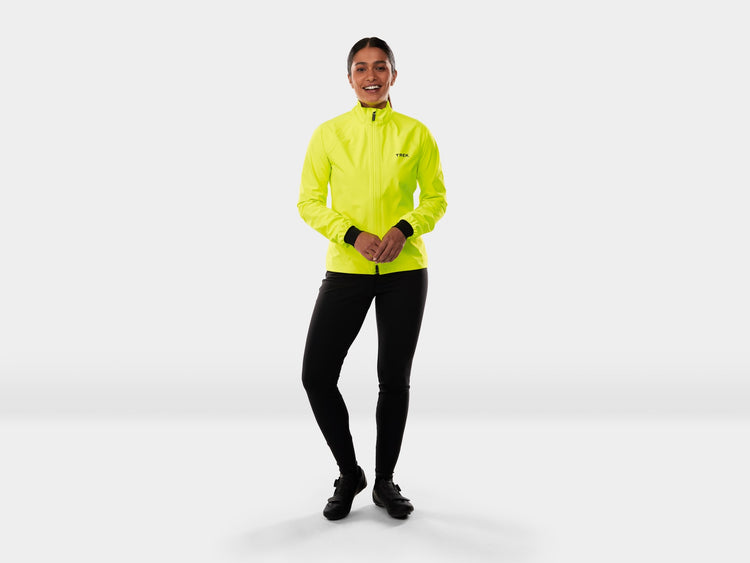 Trek Women's Circuit Rain Bike Jacket Radioactive Yellow 
