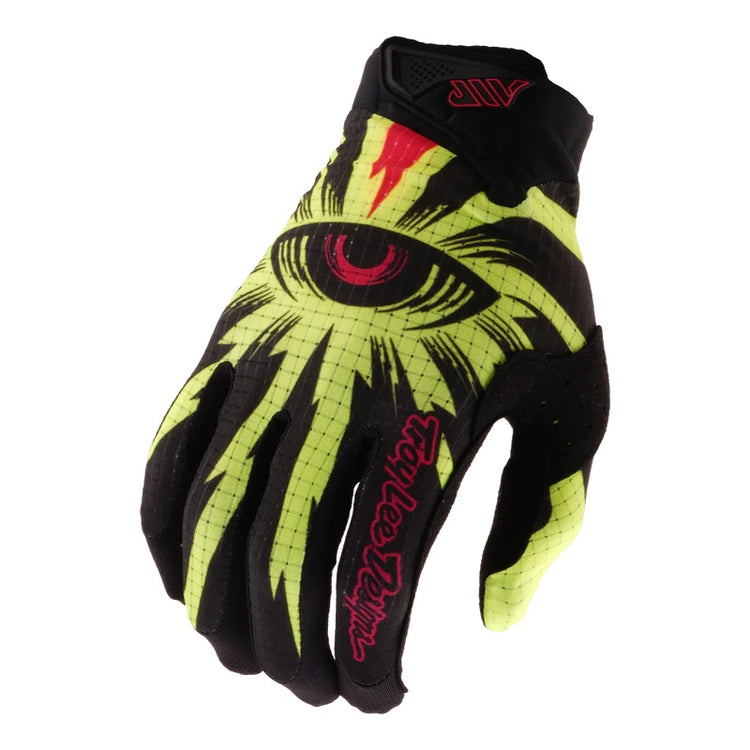 Troy Lee Designs Air Full Finger Bike Glove black/flo yellow