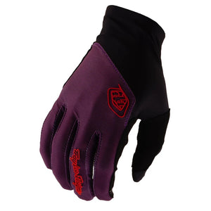 Troy Lee Designs Men's Flowline Full Finger Bike Glove mono sangria