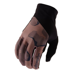 Troy Lee Designs Men's Flowline Full Finger Bike Glove flow camo sienna