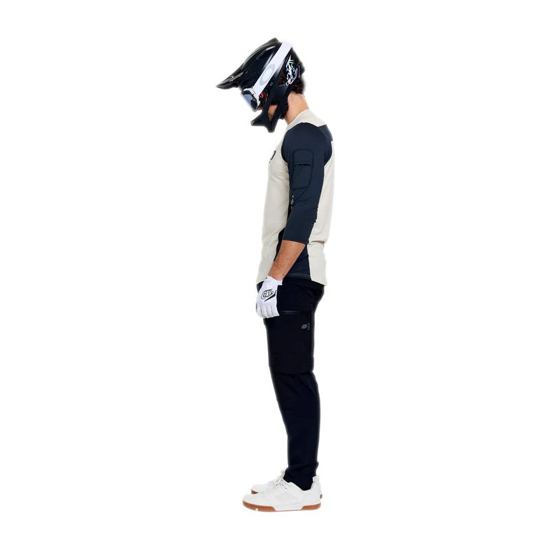Troy Lee Designs Men's Ruckus 3/4 Sleeve Bike Jersey wings pumice